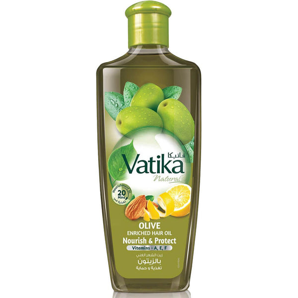 Dabur Vatika Olive Enriched Hair Oil Liquid Virgin Olive Oil 300 ml