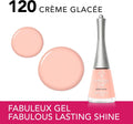 Bourjois Fabuleux Gel Nail Polish 120 Creme Glacee Light Peach 9 ml