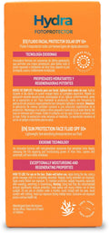 Babaria Hydra Sun Protection Face Fluid SPF 50+ Hyaluronic Acid Aloe Vera 40ml