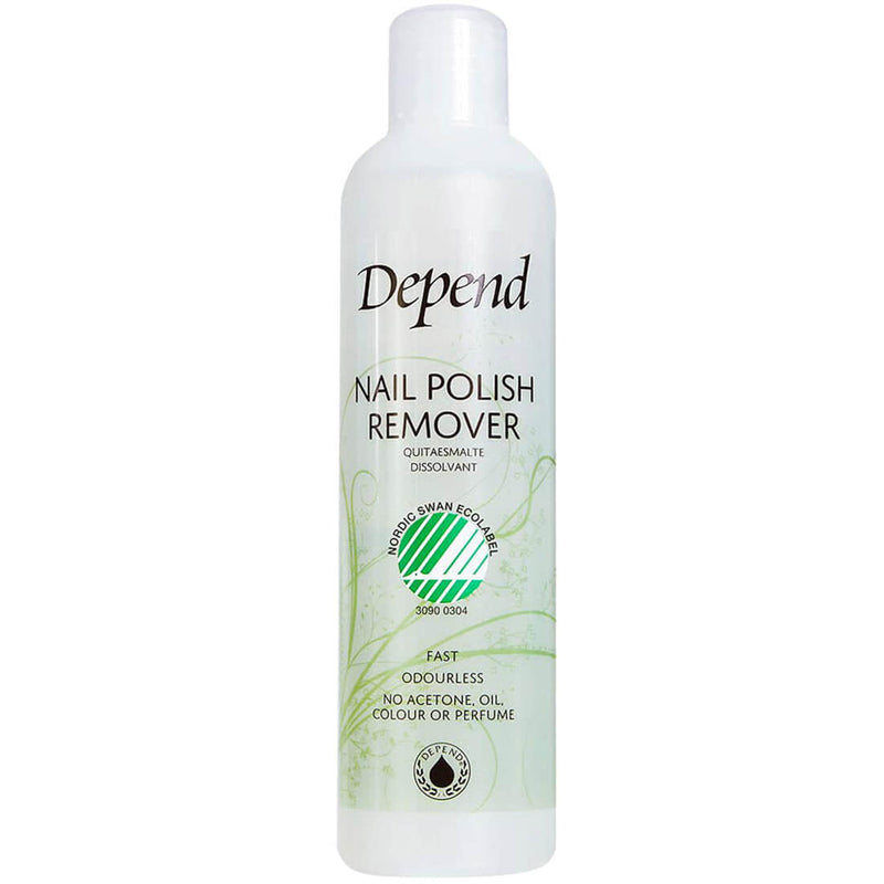 Depend Nail Polish Remover Acetone-Free Odorless Formula 250 ml