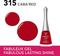 Bourjois Fabuleux Gel Nail Polish Glossy Gel Effect 315 Caba'red Red 9 ml