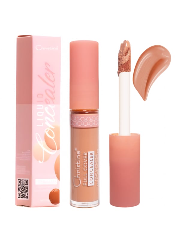 Christine Concealer CH2307 Full Coverage Waterproof Matte Finish Shade 10, 15 ml