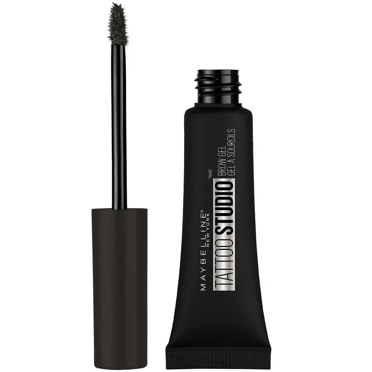 Maybelline Tattoo Studio Waterproof Brow Gel Precise Brush Black 08