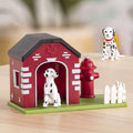 Terra Dogs in House & Hydrant Dalmatian Dog Playset