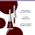 Bourjois Fabuleux Gel Nail Polish Glossy Finish 50 Bonne Nuit Black 9 ml