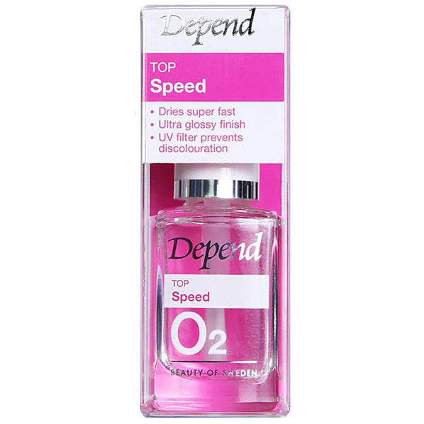 Depend Nail Care Top Speed Quick-Dry High-Gloss UV Filter 11ml