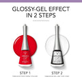 Bourjois Fabuleux Gel Nail Polish Glossy Gel Effect 310 Rou'joie Warm Red 9 ml