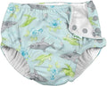 Green Sprouts Reusable Swimsuit Diaper Shark Sealife Polyester