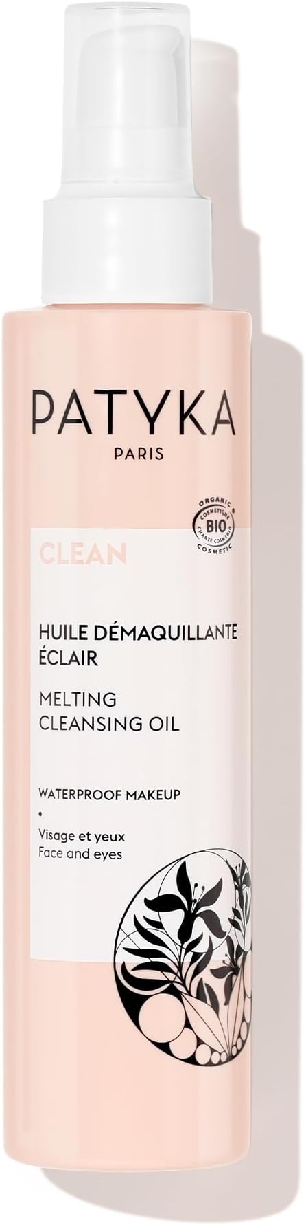 Patyka Melting Cleansing Oil Liquid Makeup Remover Organic Plant Oils 150ml