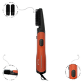 G-Jarrah Electric Hair Styling Brush 1200W Ionic Technology Red 2 Detachable Heads