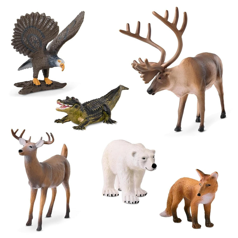 Terra North American Animals Set 1 Realistic Animal Figures