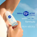 NIVEA Fresh Natural Deodorant Roll-On, Ocean Extract Scent, 72H Protection, 50ml