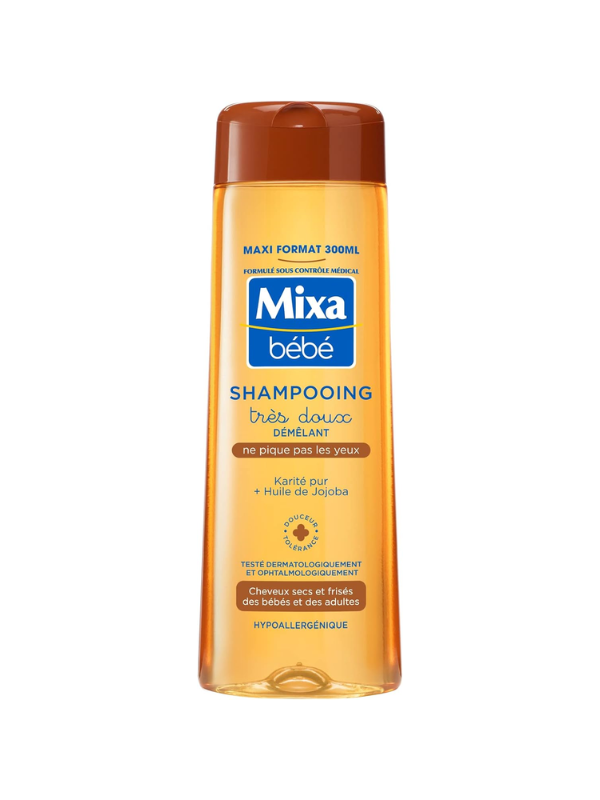 Mixa Very Gentle Detangling Baby Shampoo Shea Butter Jojoba Oil 300ml