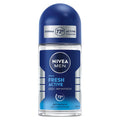 NIVEA MEN Fresh Active Deodorant Roll-On Ocean Extracts 72H Freshness 50ml