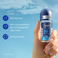 NIVEA MEN Fresh Active Deodorant Roll-On Ocean Extracts 72H Freshness 50ml