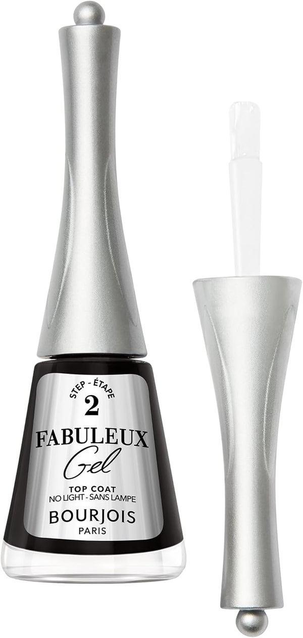 Bourjois Fabuleux Gel Nail Polish Top Coat Glossy Finish 9 ml