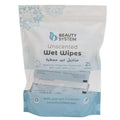 Beauty System Unscented Wet Wipes 99.99% Water Fruit Extract 25 Wipes