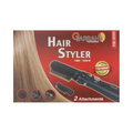 G Jarrah Electric Hair Styling Brush 1200W, 2 Removable Brush Heads