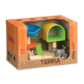 Terra by Battat Cat Tree Playset, Miniature Cat Figurines, 3 Pieces