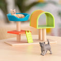 Terra by Battat Cat Tree Playset, Miniature Cat Figurines, 3 Pieces