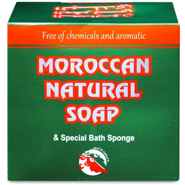 Wadi-Alnahil Moroccan Soap With Loofah Cleansing Kit, 300 g