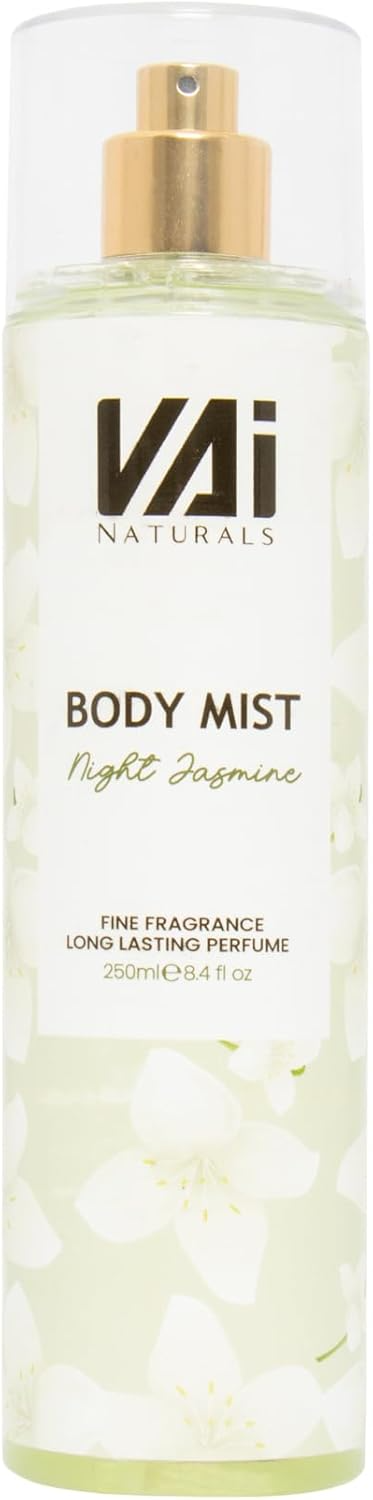 VAI Naturals Jasmine Nights Body Mist Floral Scent 250ml