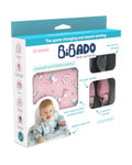 Bibado Rainbow Friends Coverall Weaning Bib Bundle with Handi Cutlery, Rainbow