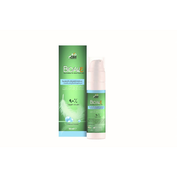 Bio Asm BioAKE Oil Control Cream Lightweight Matte Finish Calendula 50 ml
