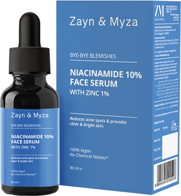 Zayn & Myza Niacinamide 10% Face Serum with 1% Zinc, 30 ml