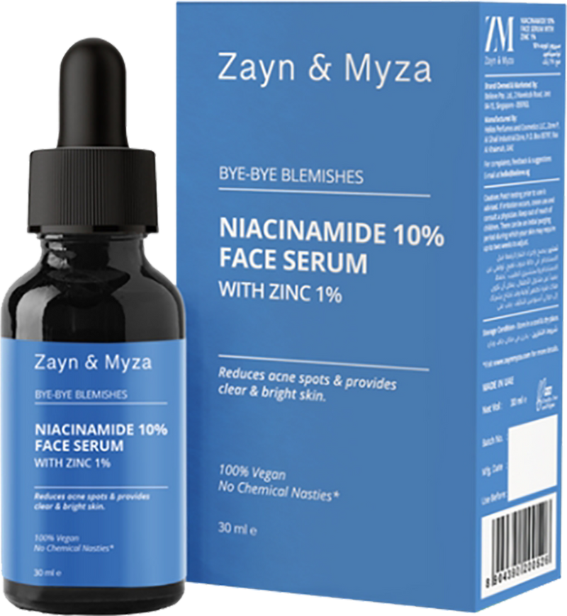 Zayn & Myza Niacinamide 10% Face Serum with 1% Zinc, 30 ml