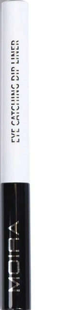 Moira Eye Catching Dip Liner Waterproof Smudge-Resistant Fine Brush Tip Black 001