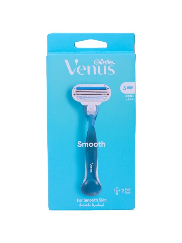 Gillette Venus Women's Razor Handle with 2 Blades