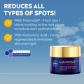Nivea Luminous 360 Even Glow Night Face Cream with Hyaluronic Acid