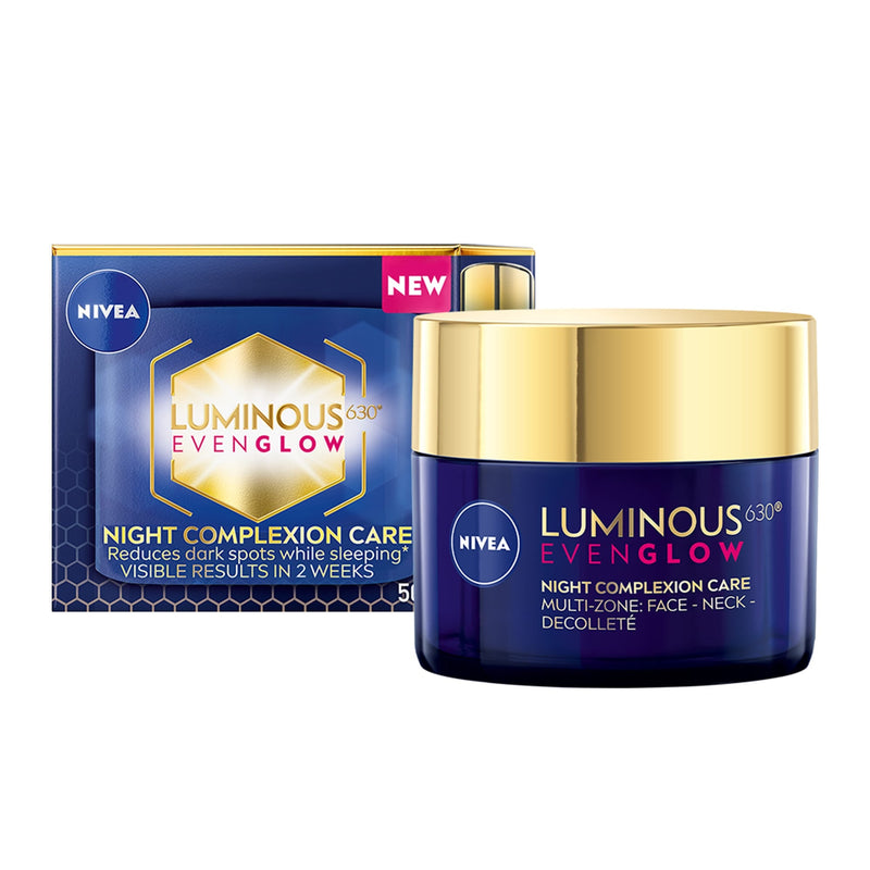 Nivea Luminous 360 Even Glow Night Face Cream with Hyaluronic Acid