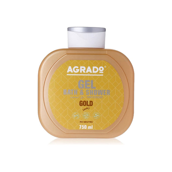 Agrado Shower Gel Golden Shimmer Daily Cleansing 750 ml