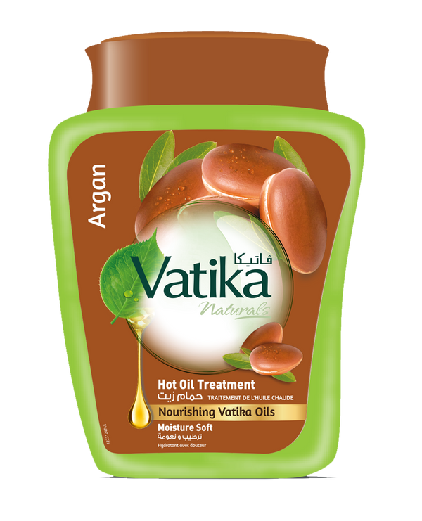 Dabur Vatika Hot Oil Treatment Liquid Hair Conditioning with Argan Oil 1000 g