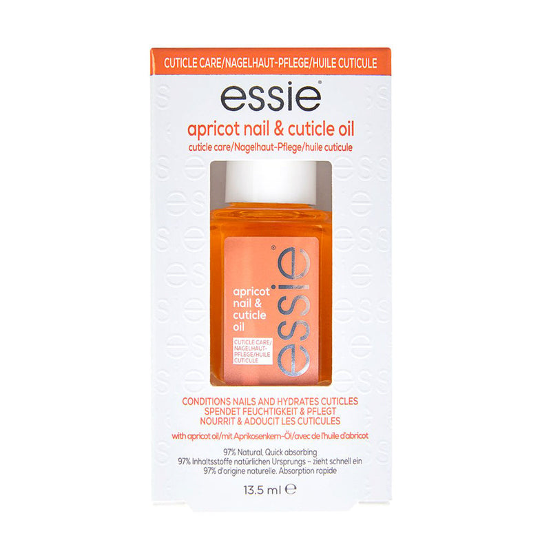 Essie Apricot Nail & Cuticle Oil Moisturizing Formula with Apricot, Jojoba & Sweet Almond Oils 13.5 ml