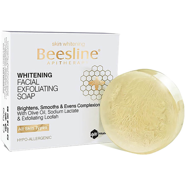 Beesline Facial Exfoliating Soap Bar with Luffa, 60 g