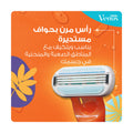 Gillette Venus Comfortglide Riviera Disposable Razors, 3 Blades, Aloe Moisture Strip, 2 Pieces