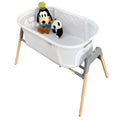 Teknum 3-in-1 Baby Rocker Bassinet with Mosquito Net, White