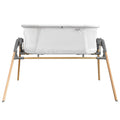 Teknum 3-in-1 Baby Rocker Bassinet with Mosquito Net, White