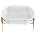 Teknum 3-in-1 Baby Rocker Bassinet with Mosquito Net, White