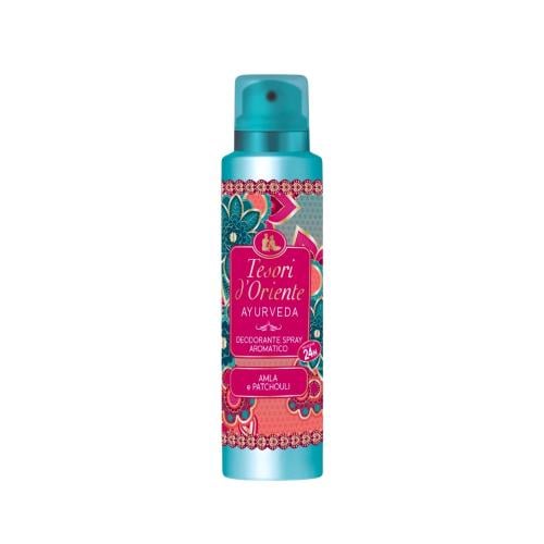 Tesori Dorente Ayurvedic Spray Deodorant Quick-Drying Fresh Fragrance 150ml