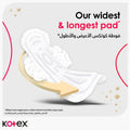Kotex Maxi Night Sanitary Pads Thick Overnight Pads with Wings, 8 Pads