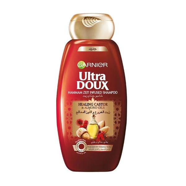 Ultra Doux Hammam Zeit Castor Almond Shampoo Nourishing Formula 600ml