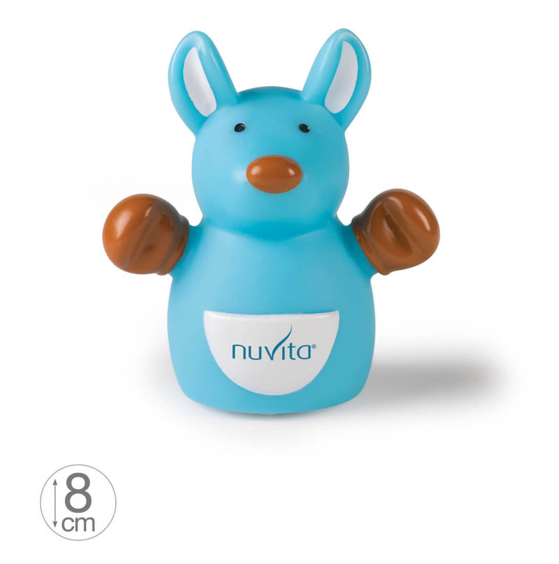 Nuvita Kangaroo Night Light LED Baby Blue 8 cm with 3 LR44 Batteries