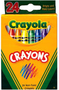 Crayola Classic Color Crayons Wax Assorted Colors 48 Boxes, 24 Count