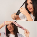 Clara Dual Slime Brush Hair Straightener and Styling Brush Black, 3 Temperature Settings