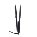 Clara Dual Slime Brush Hair Straightener and Styling Brush Black, 3 Temperature Settings
