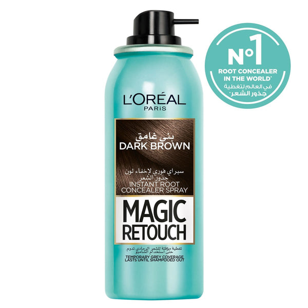 LOREAL Magic Retouch Instant Root Concealer Spray Dark Brown 75 ml